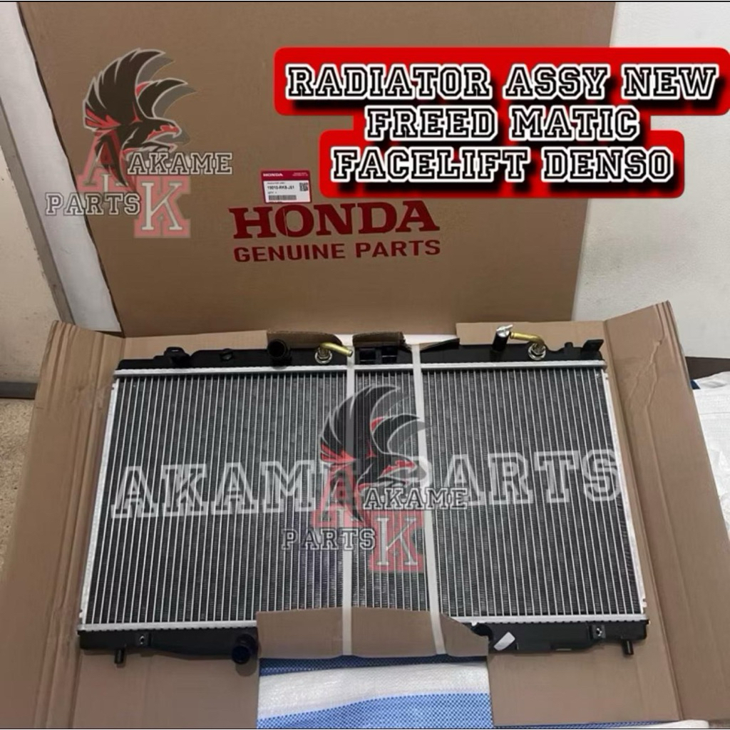 Jual RADIATOR ASSY HONDA NEW FREED FACELIFT DB 2012 ON DENSO JAPAN ...