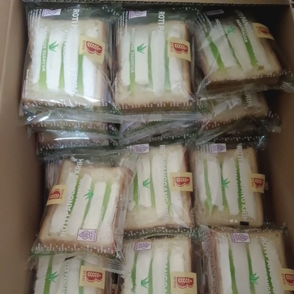Jual roti PANGGANG KRIM BYWAY / 1 dus isi 60 pcs / roti BYWAY | Shopee ...