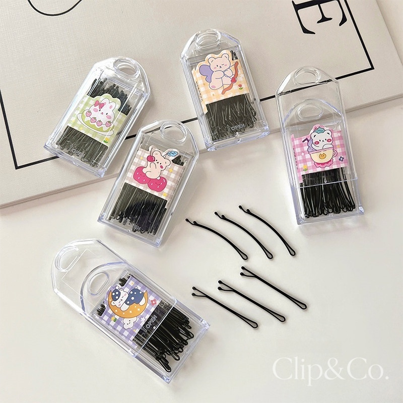 Jual Jepit Rambut Set Korean Style Kartun Lucu - Aksesoris Rambut ...