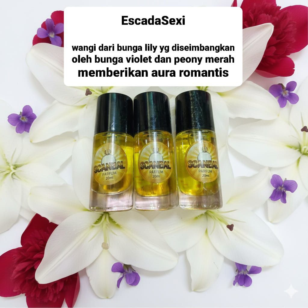 Jual (COD) Parfum dengan aroma bunga Lily dan violet 20ml | Shopee ...