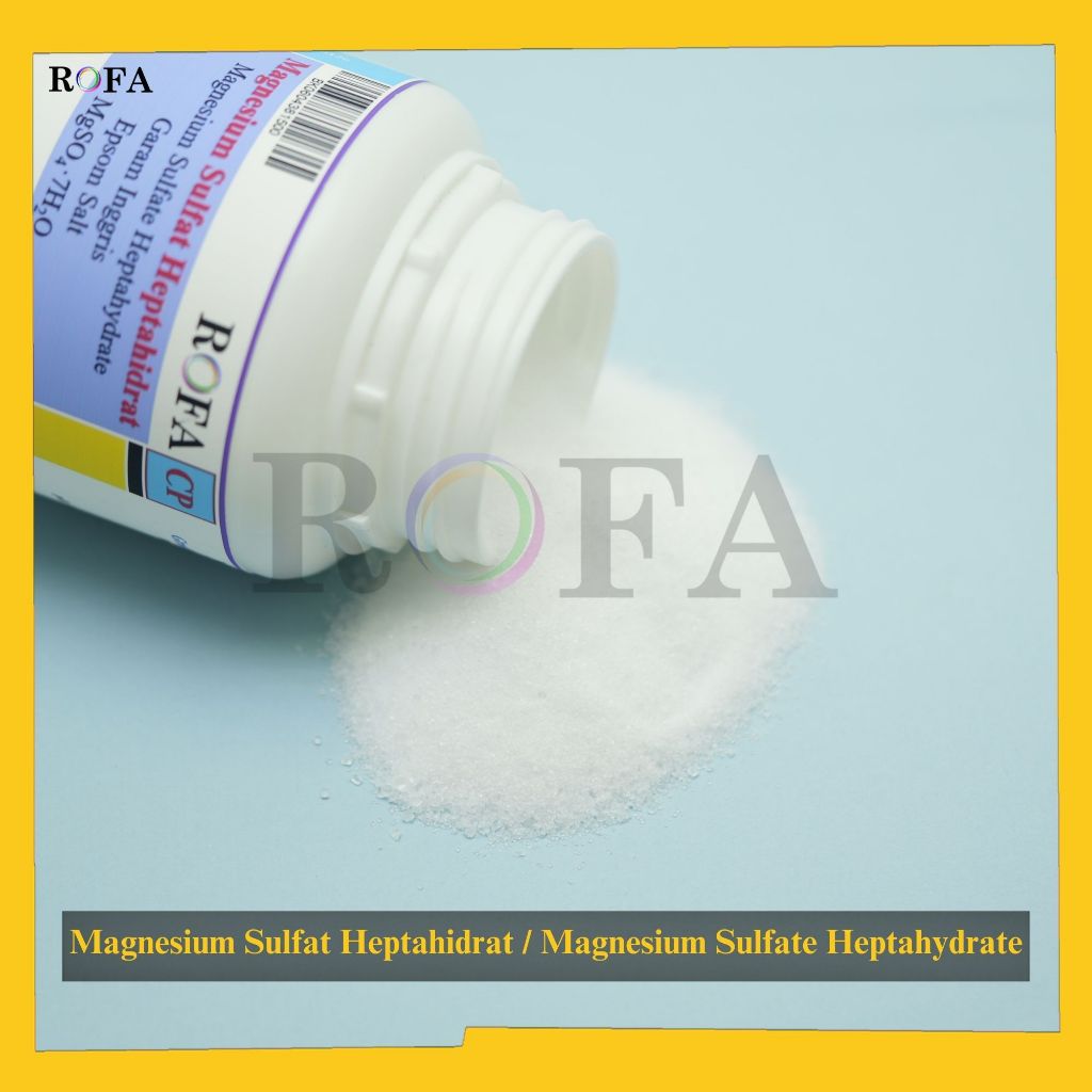 Jual ROFA Magnesium Sulfat Heptahidrat / Magnesium Sulfate Heptahydrate ...