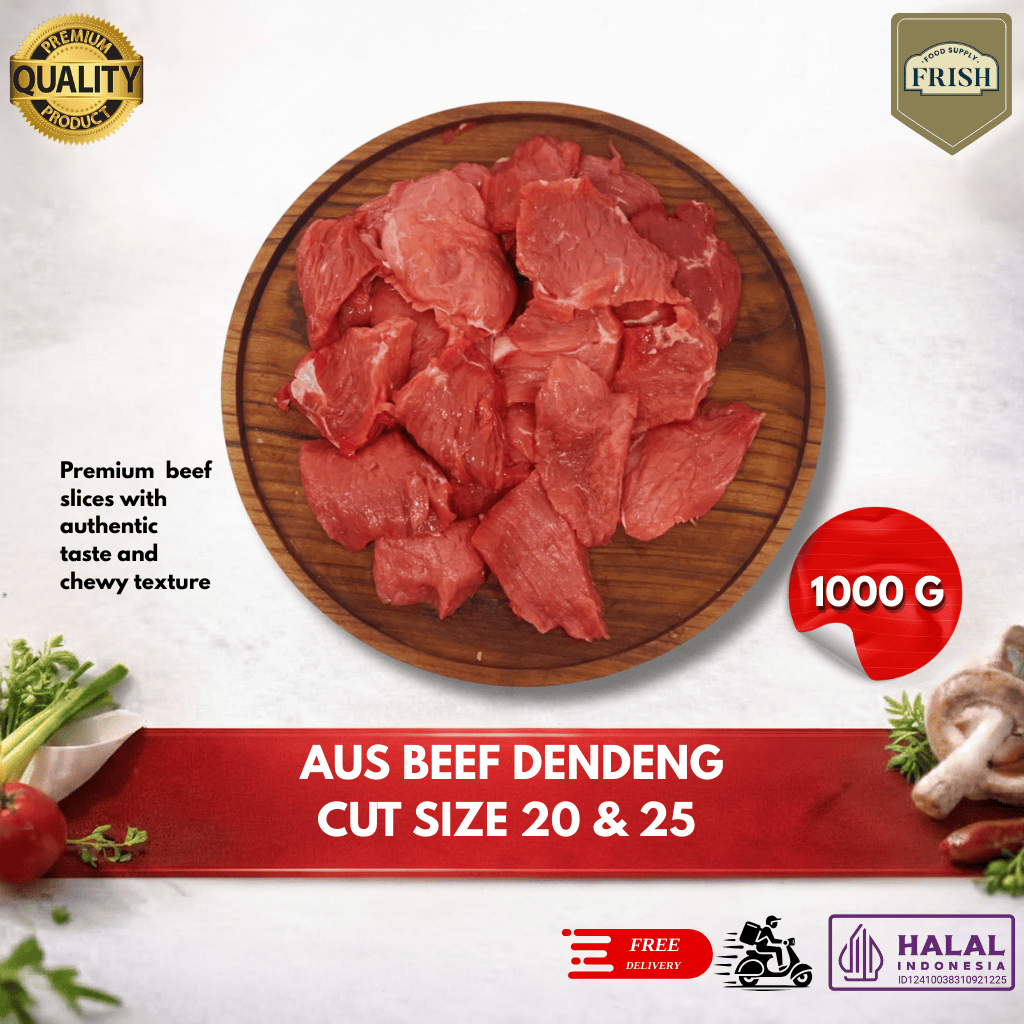 Jual Daging Dendeng Potong Beku 1 kg Asli Daging Sapi Australia- Toko ...