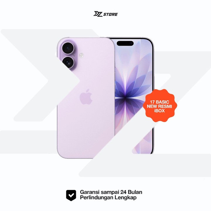 iPhone 17 Basic New 256GB / 512GB Original Apple | Resmi iBox | Garansi Full