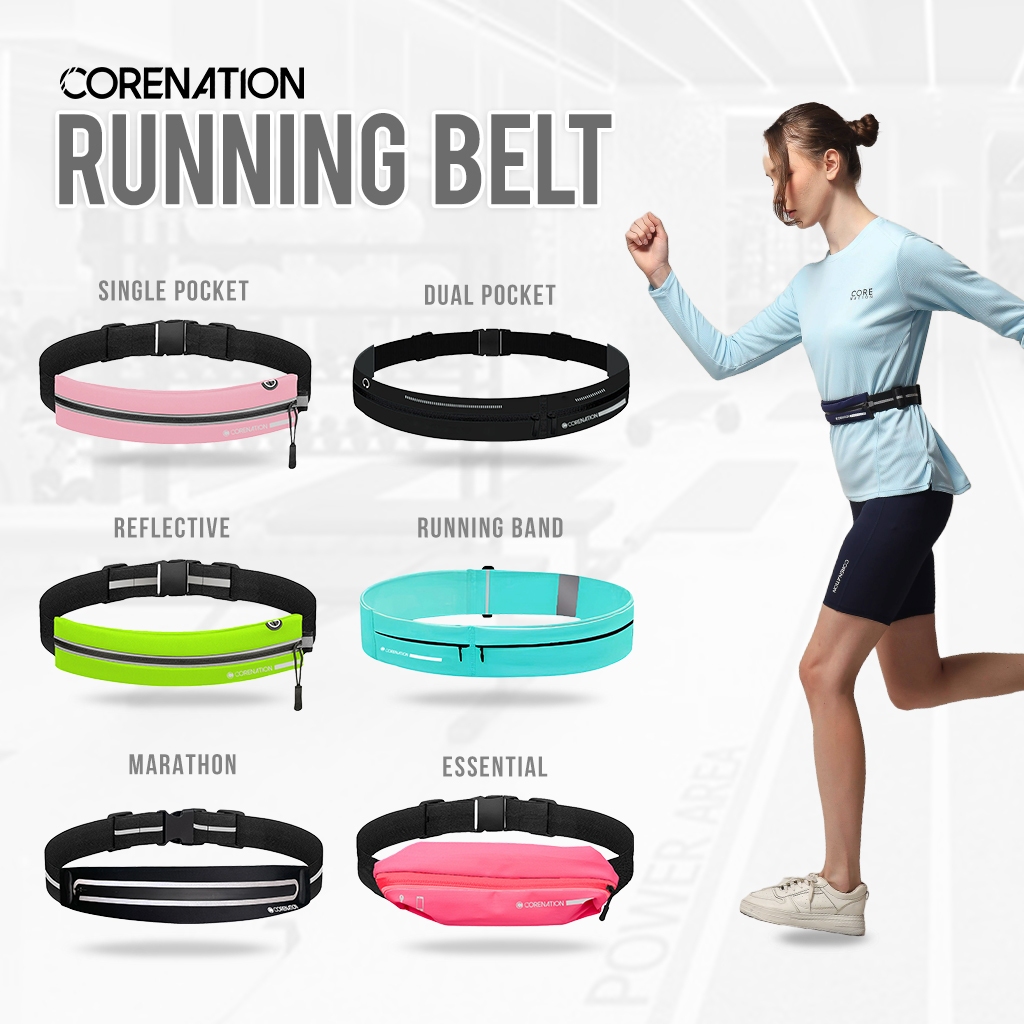 Jual CoreNation Core Running Belt | Running Bag Tas Olahraga | Shopee ...