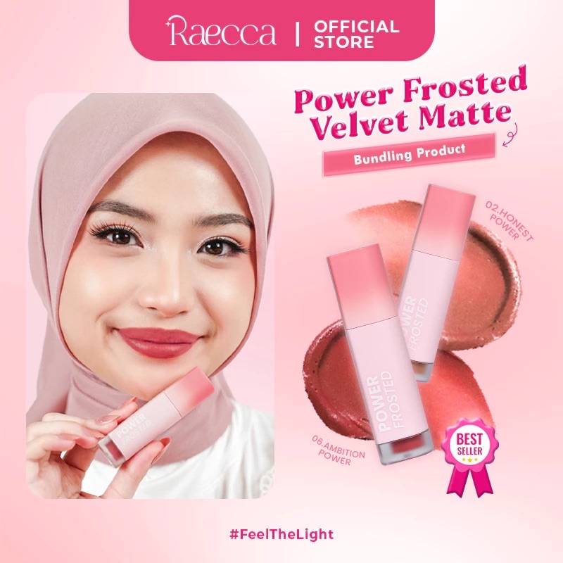 Jual [SPESIAL PROMO] Bundling Raecca Power Frosted Velvet Matte – Lip ...