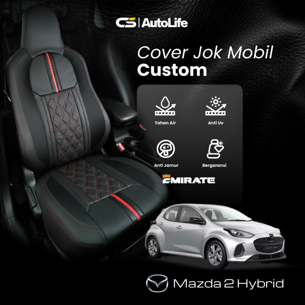Jual Sarung Jok Mobil / Cover Jok Mobil Mazda 2 Hybrid - CS Autolife ...
