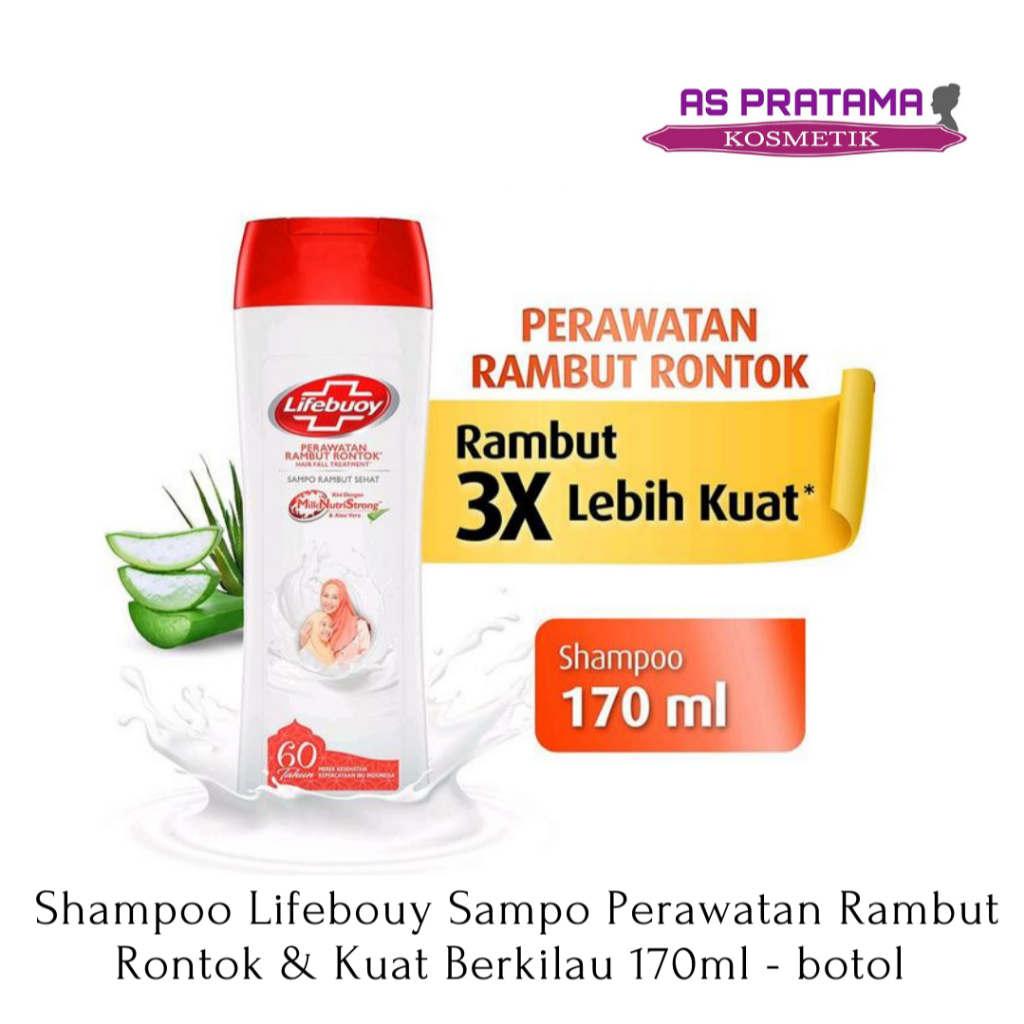 Jual As Pratama LIFEBUOY Shampoo Anti Rontok Milk Protein Zinc 170ml ...