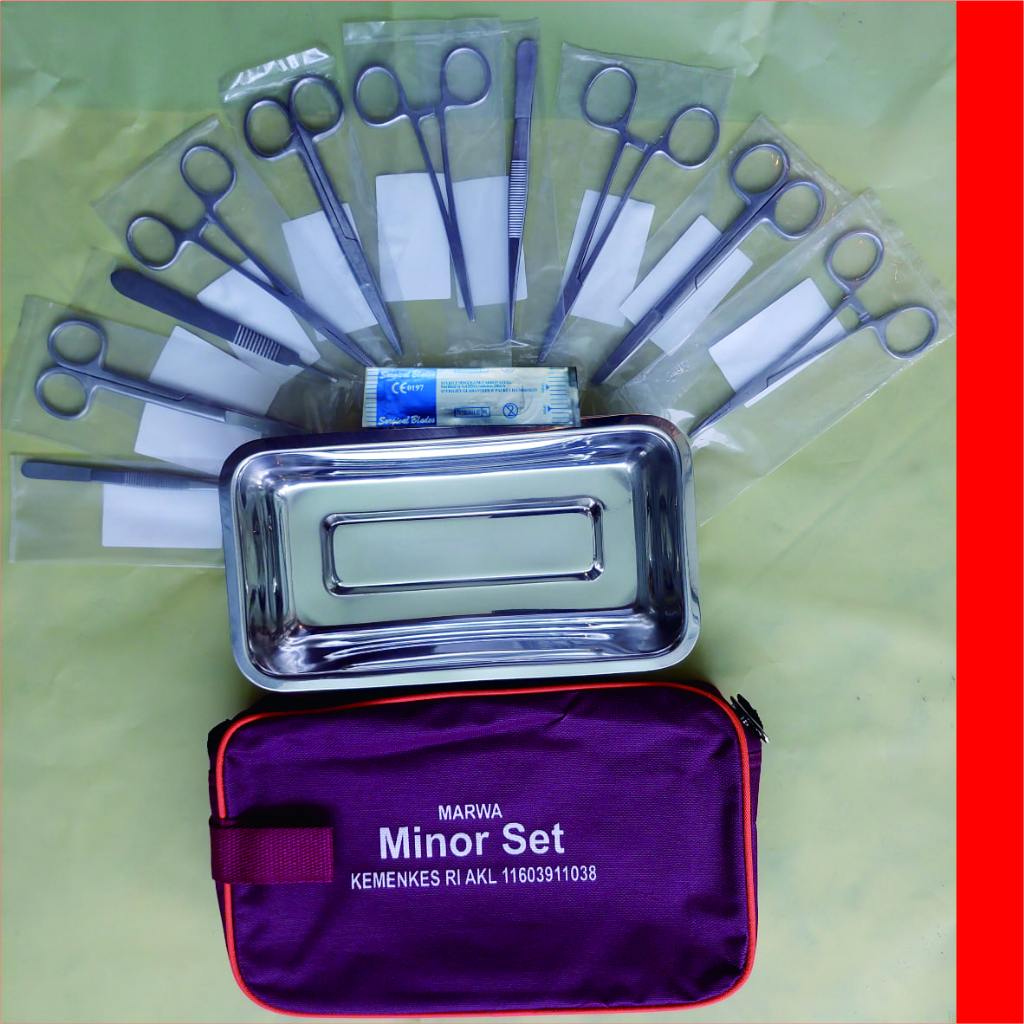Jual Paket Minor Set Marwa Alat Praktek Bedah Minor Marwa - Suture Pad ...