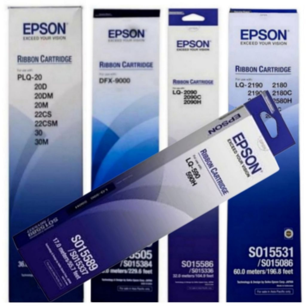 Jual TINTA EPSON 143 & RIBBON EPSON LQ-590 PLQ-20 DFX-9000 LQ-2090 LQ ...