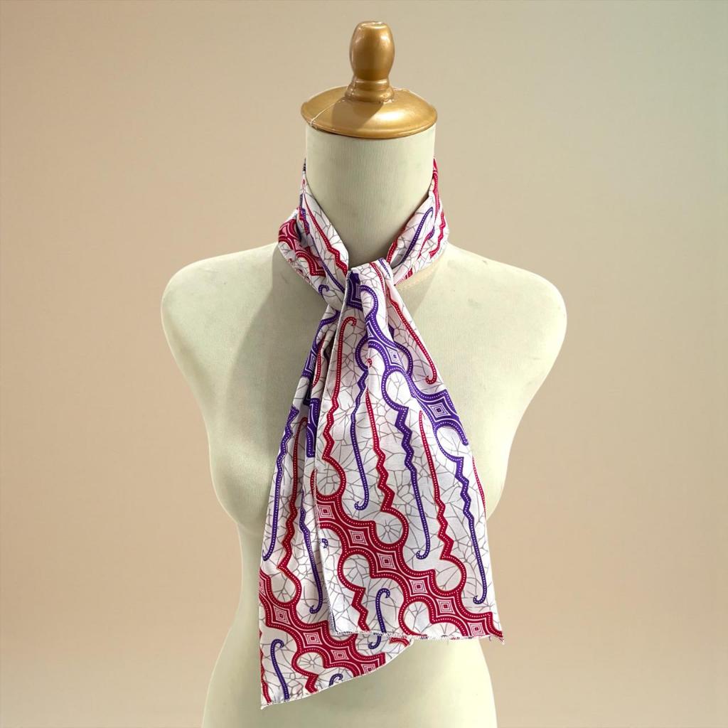 Jual Syal Batik Indonesia Model Parang | Shopee Indonesia