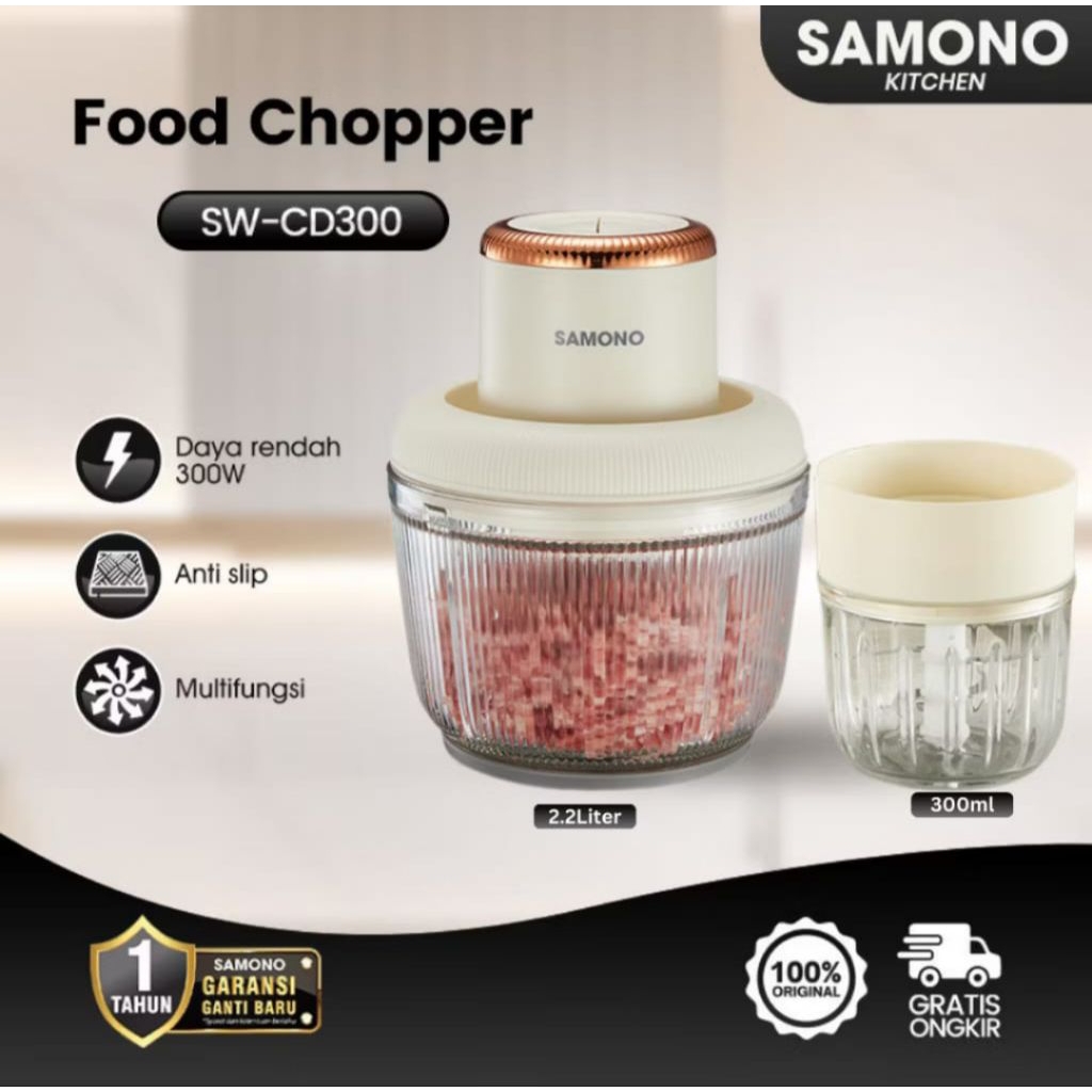 Jual Chopper Samono 3in1 - Chopper SW-CD300 - Chopper Multifungsi ...
