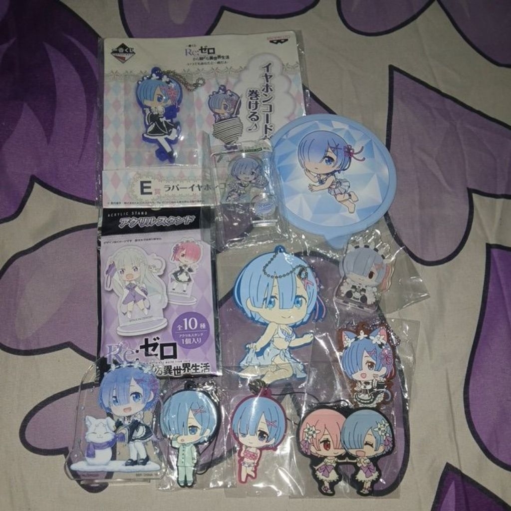 Jual merch anime official original jepang re zero kara hajimeru isekai ...