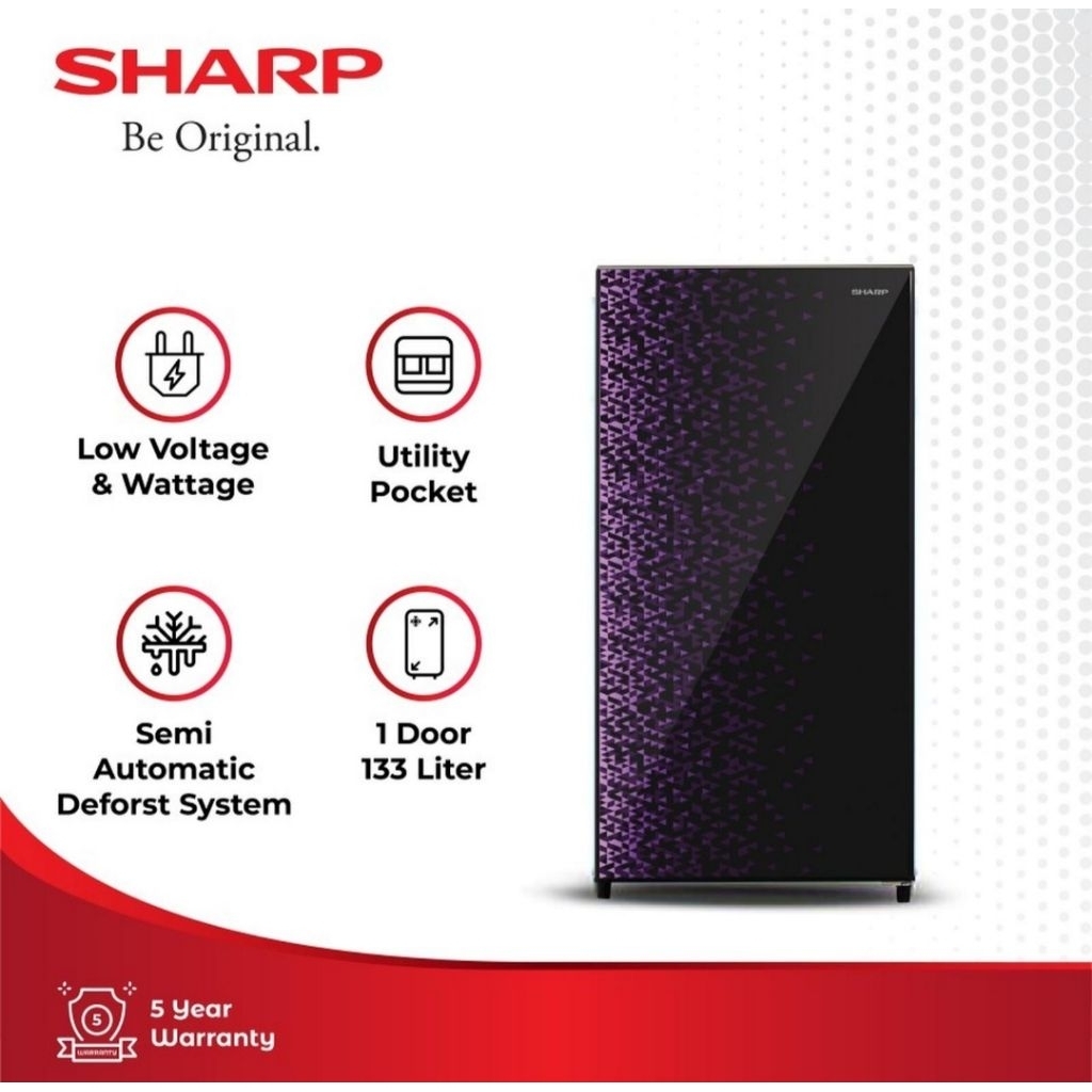 Jual KULKAS SHARP 1PINTU SJ-165MG KULKAS SHARP 1PINTU | Shopee Indonesia