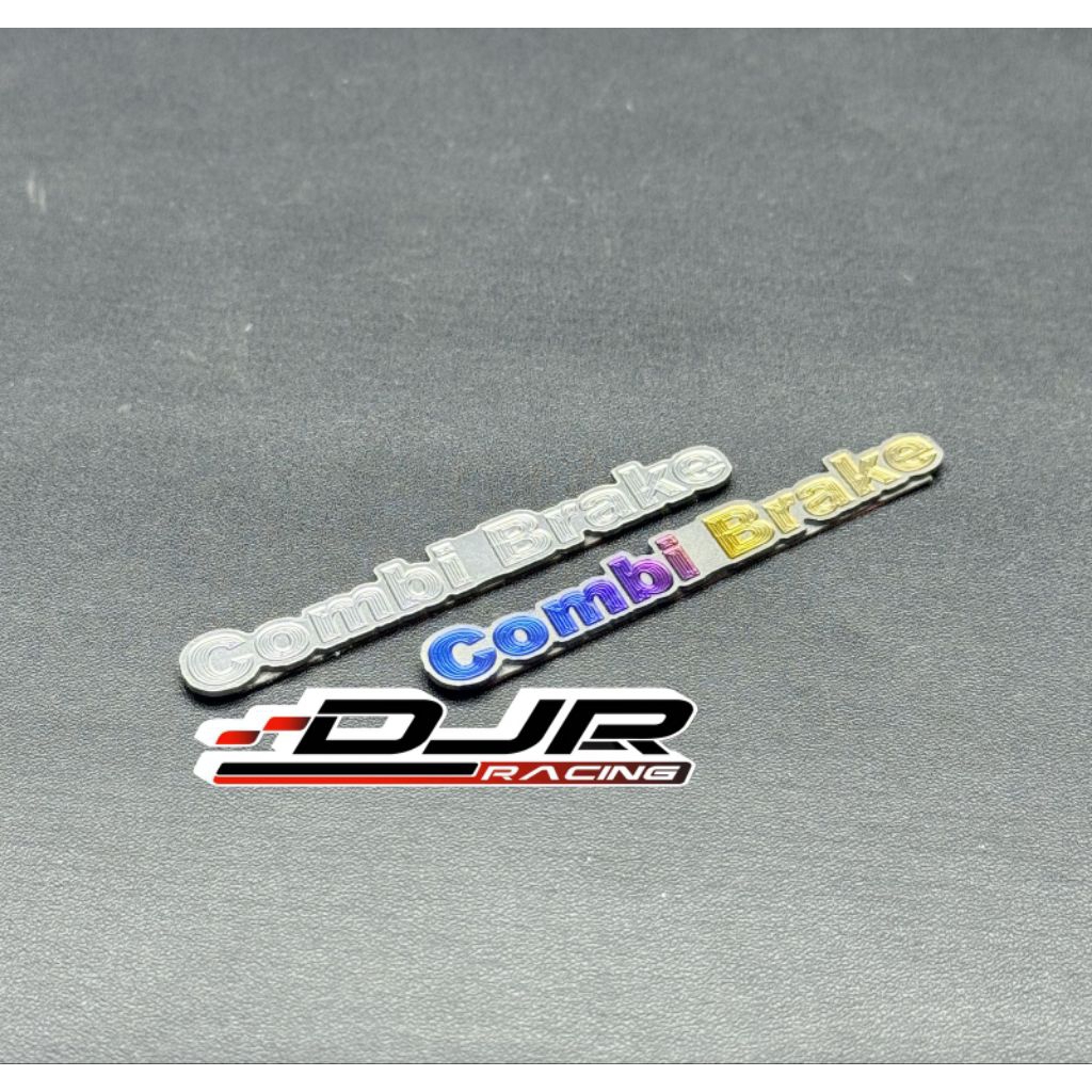 Jual Emblem Logo Combi Brake Titanium GR5 Original Vietnam | Shopee ...