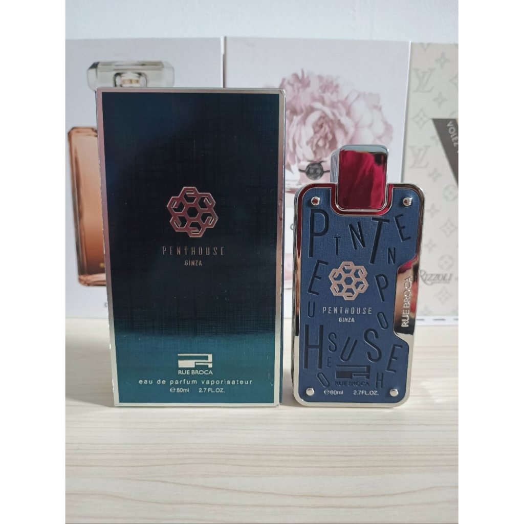 Jual Botol Parfum Kosong & Box Rue Broca Penthouse Ginza EDP Bonus Vial ...