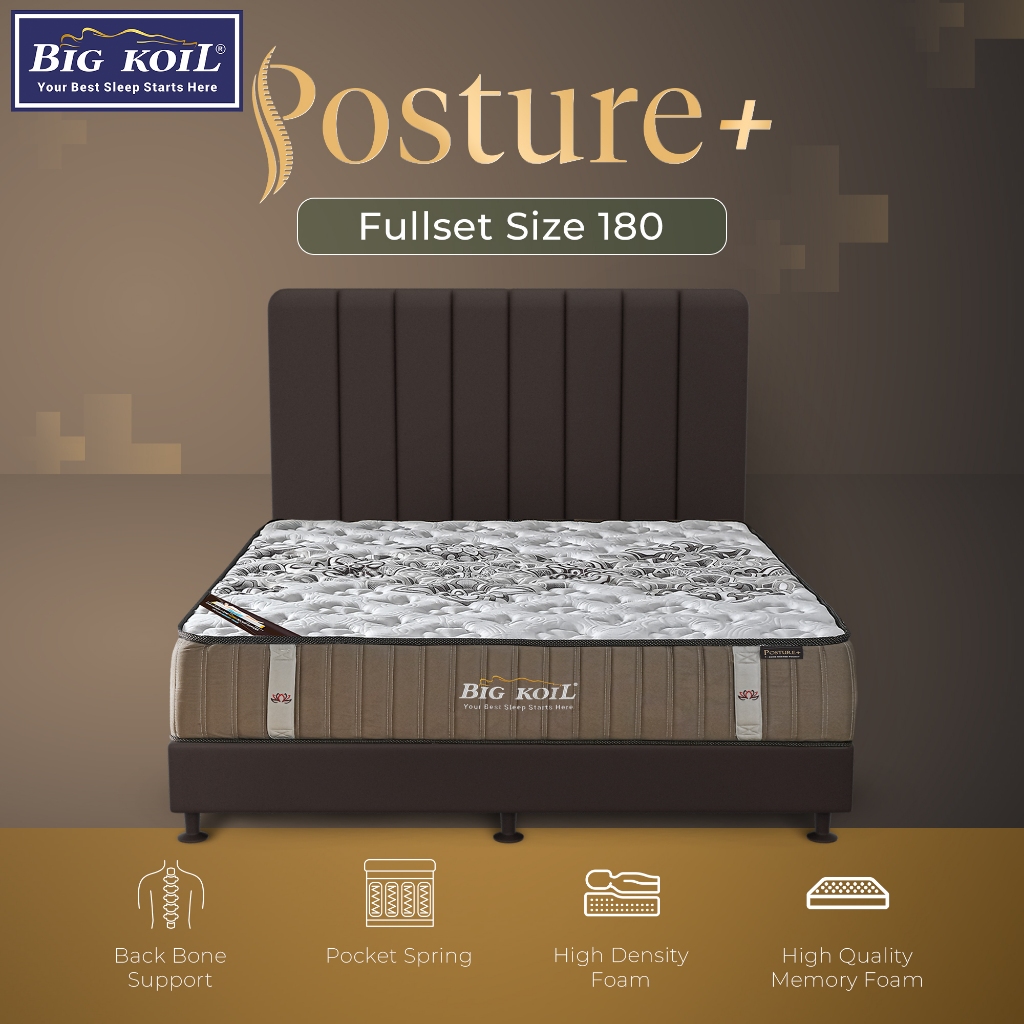 Jual Citra Furniture Spring Bed Big Koil Posture Plus 180 x 200 T32 CM ...
