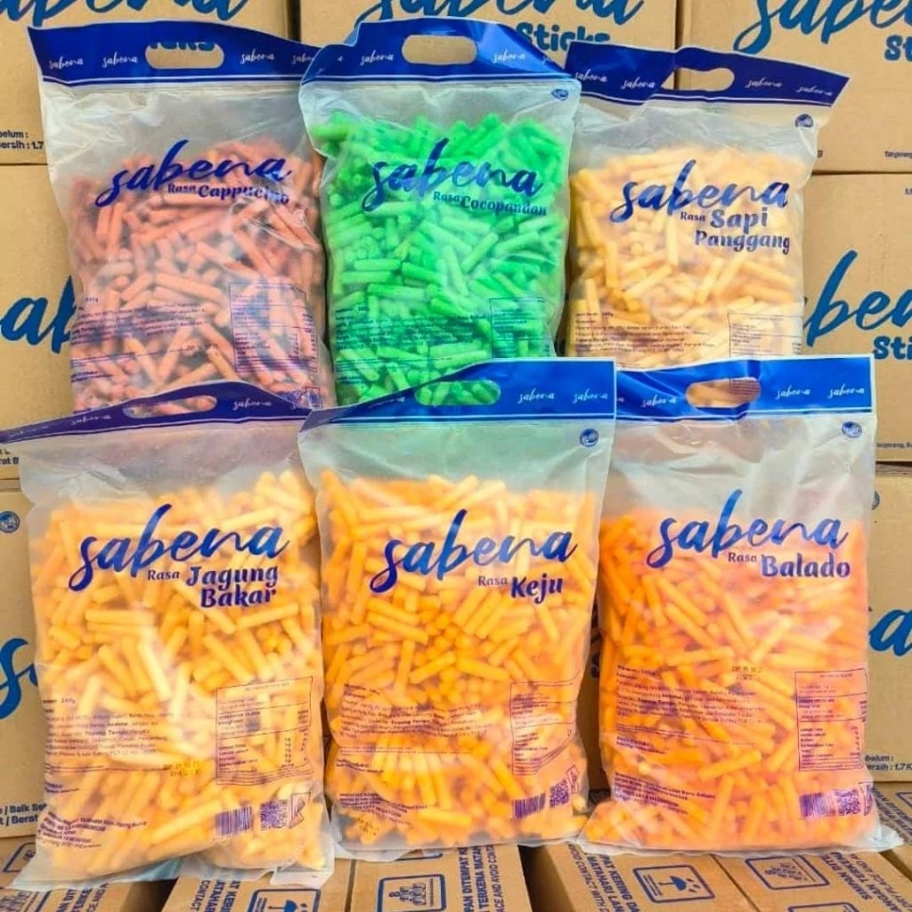 Jual SABENA CEMILAN STIK 340GR | Snack Ringan Renyah | Varian Rasa ...