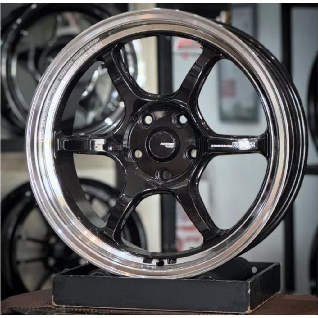 Jual velg mobil r18 pcd 5x114,3 ADVAN RG D2 LEBAR 8,5 ET 22 velg ring ...