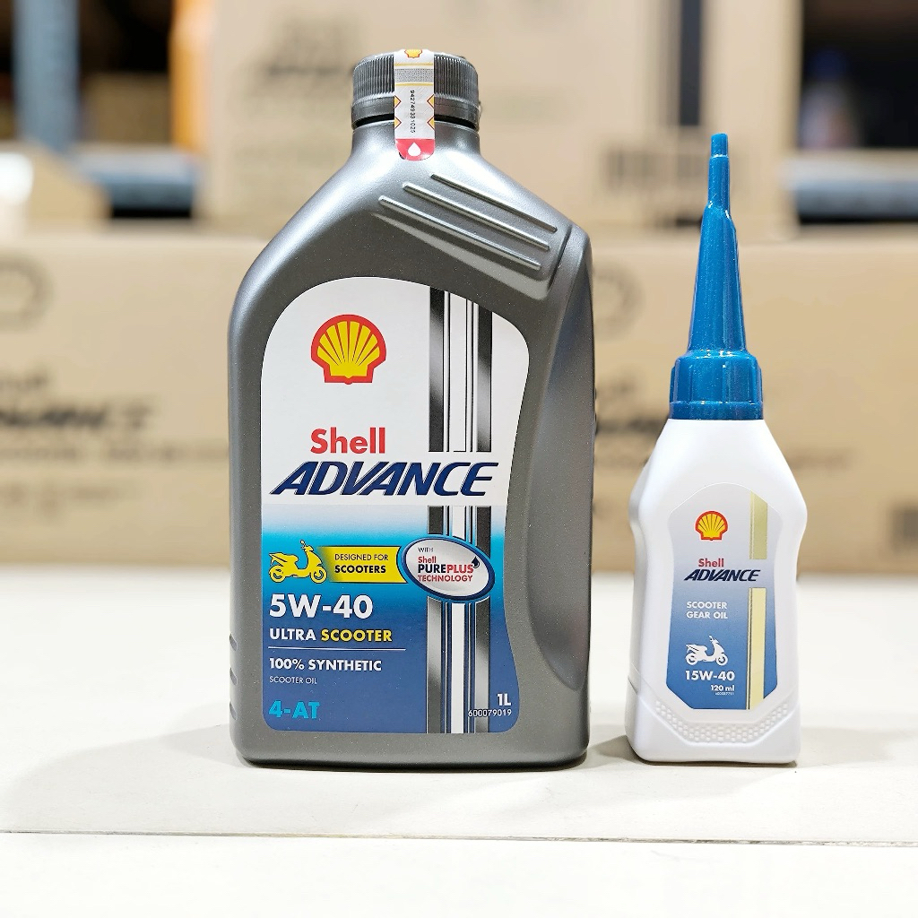 Jual OLI SHELL ADVANCE ULTRA MATIC 5W-40 1L (ORIGINAL) | Shopee Indonesia