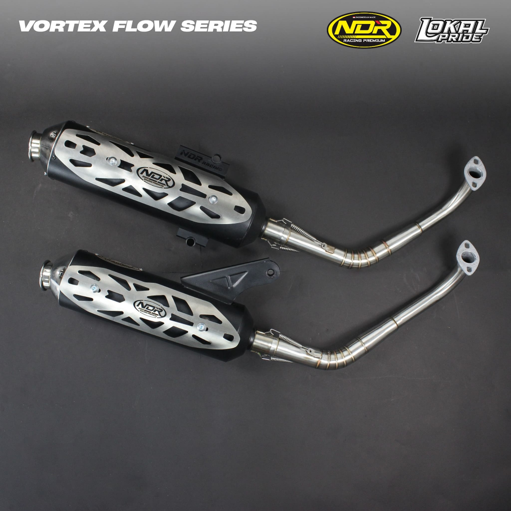 Jual NDR RACING PREMIUM - KNALPOT STANDAR RACING VORTEX FLOW SERIES PNP ...