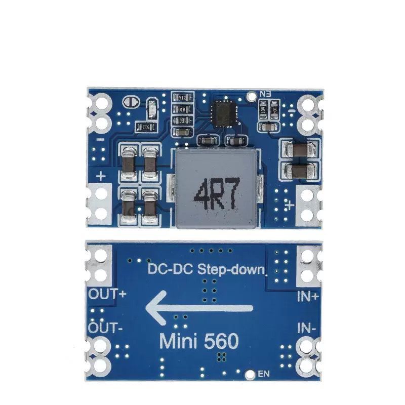 Jual MINI 560 STEP DOWN MODUL 5A DC-DC OUTPUT 9V / 12V | Shopee Indonesia