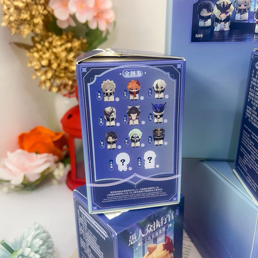 Jual READY STOCK OFFICIAL Genshin Impact Fatui Harbingers Blind Box ...