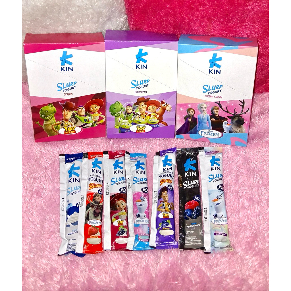 Jual KIN Yogurt Slurp Stick - 1 Pack Isi 10 pcs x 45ml | Shopee Indonesia