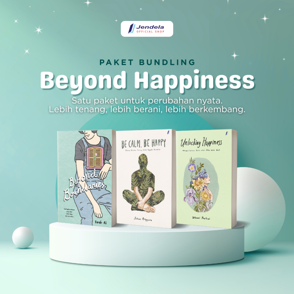 Jual Paket Bundling Beyond Happiness 3 Buku Self Improvement Be Calm Be ...