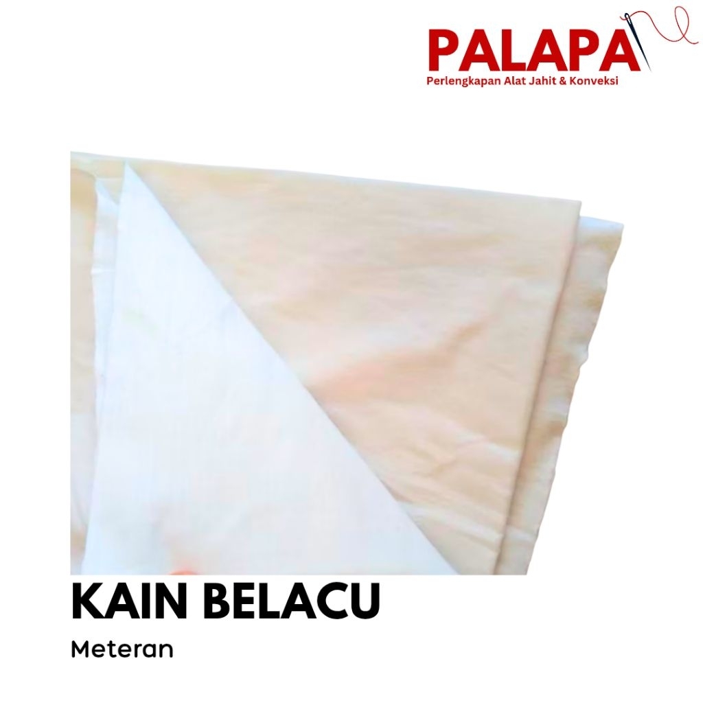 Jual Kain blachu belacu warna putih per meter | Shopee Indonesia