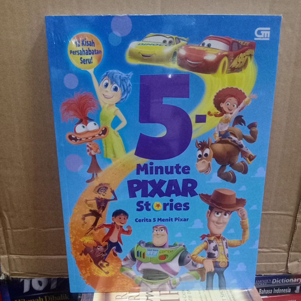 Jual Buku Original 5 Minute PIXAR STORIES (Cerita 5 Menit Pixar ...