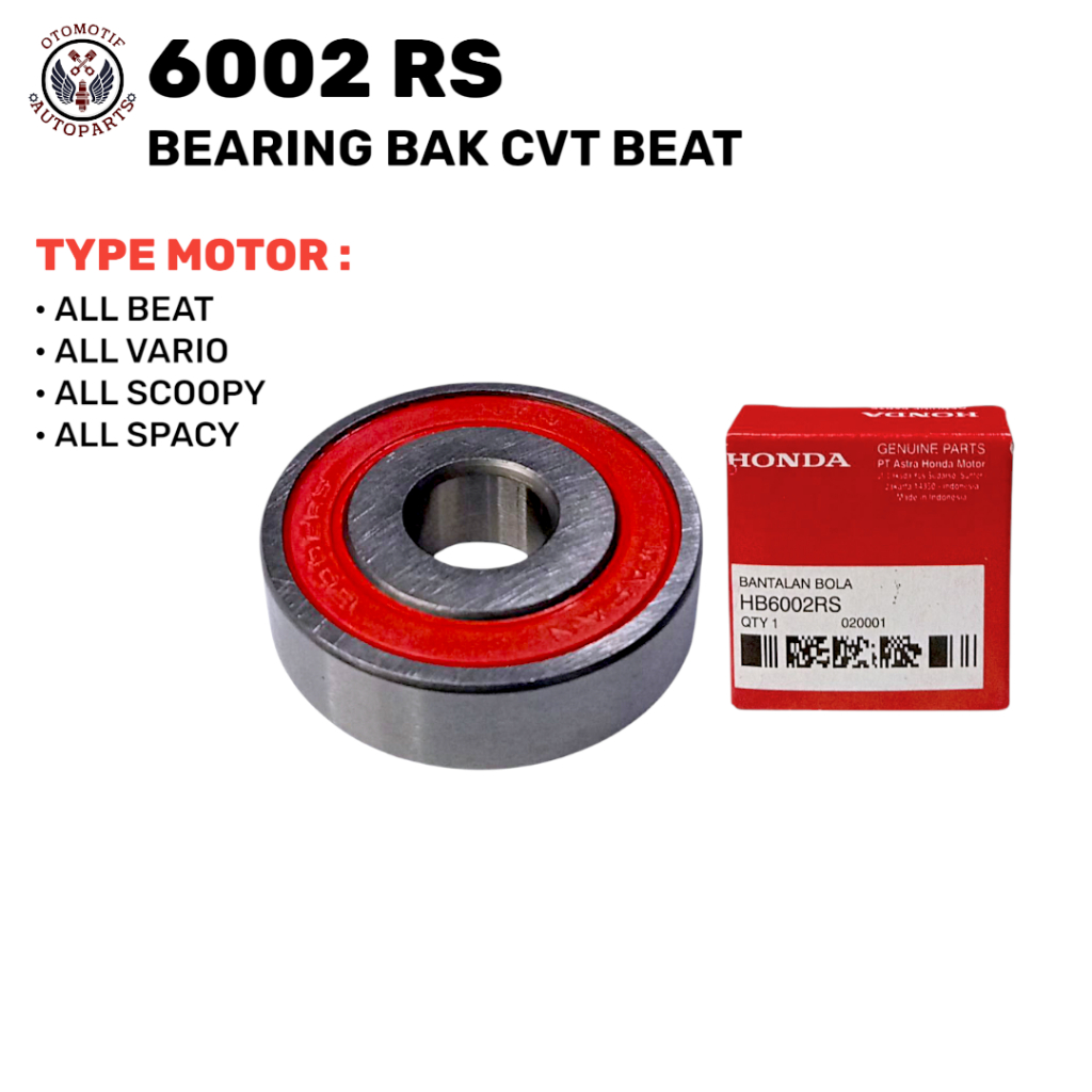 Jual Bearing Klaher Bak CVT 6002 Beat Vario Scoopy Spacy | Shopee Indonesia
