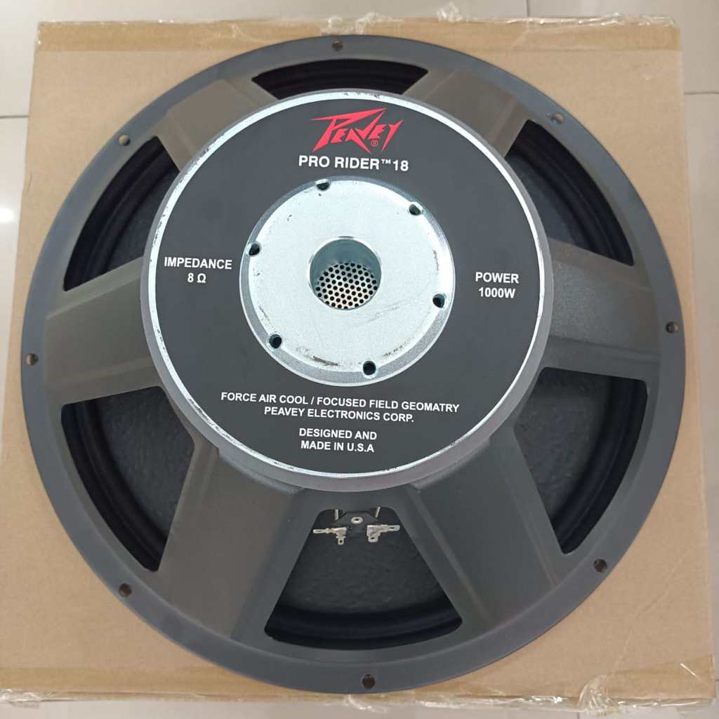 Jual Speaker Komponen Peavey Pro Rider 18 inch pro rider 1000watt ...