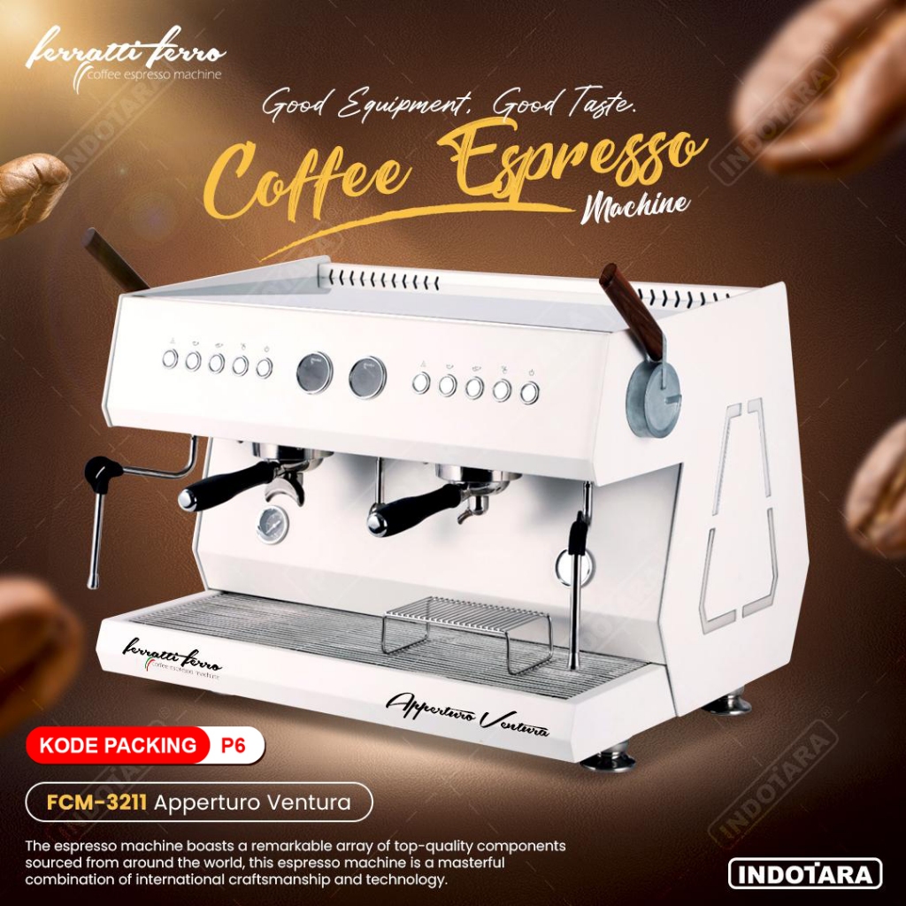 Jual Ferratti Ferro Espresso Machine FCM-3211 Apperturo Ventura ...