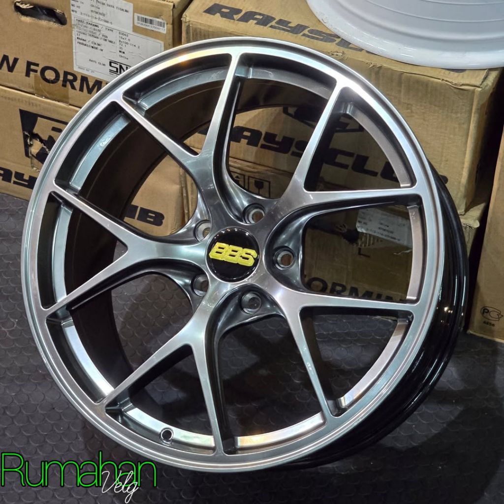 Jual velg racing ring 19 bbs c1r flow forming pcd 5x112 velg mobil ...