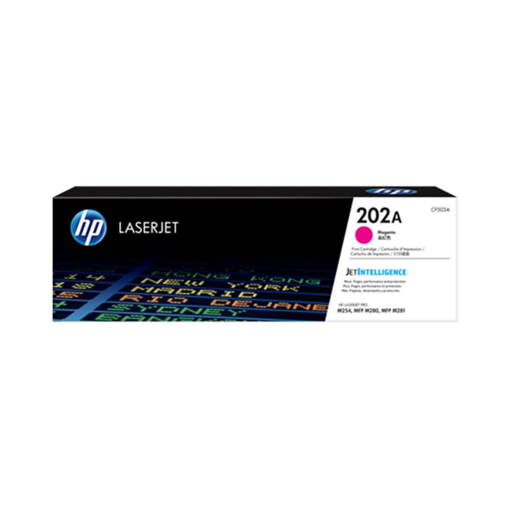 HP Toner 202A Black Cyan Magenta Yellow LaserJet Cartridge Original [CF500A CF501A CF502A CF503A] (4)