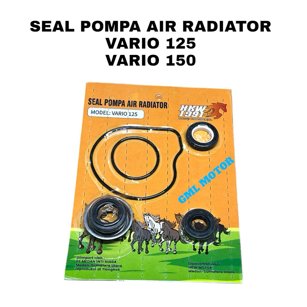 Jual SEAL SIL WATER PUMP POMPA AIR RADIATOR SET VARIO 125 VARIO 150 ...