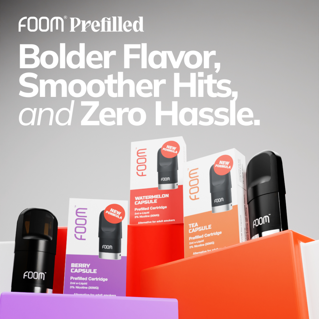 Jual Prefilled Cartridge FOOM X New Formula | Shopee Indonesia
