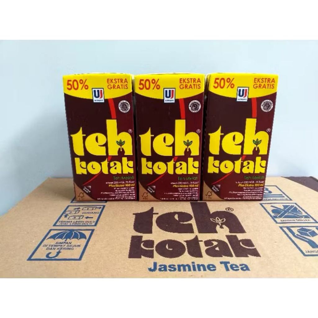 Jual TEH KOTAK KEMASAN JASMINE TEA 300 ML 1 DUS ISI 24 PCS | Shopee ...