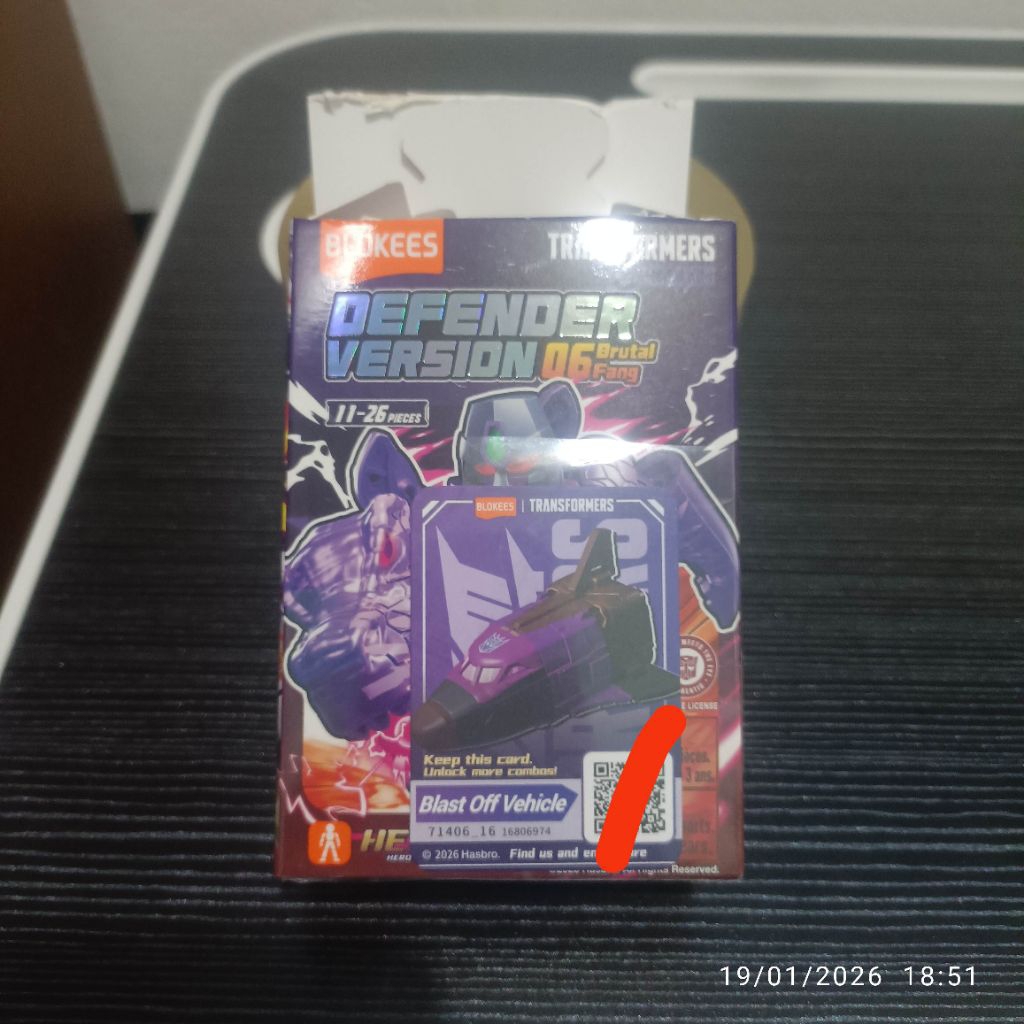 Jual Blokis Defender Version 06 Blast off Vechile (Koin Optimus ...
