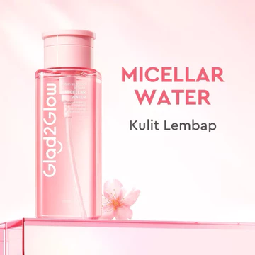 RAMADHAN Micellar Water Glad2Glow 300ml Pembersih Make Up