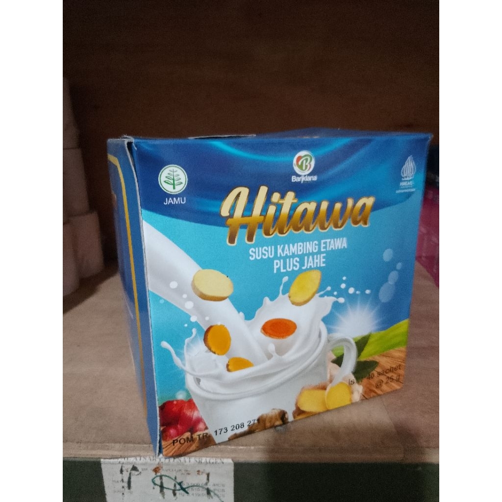 Jual Hitawa sachet susu etawa plus jahe merah 25gr | Shopee Indonesia