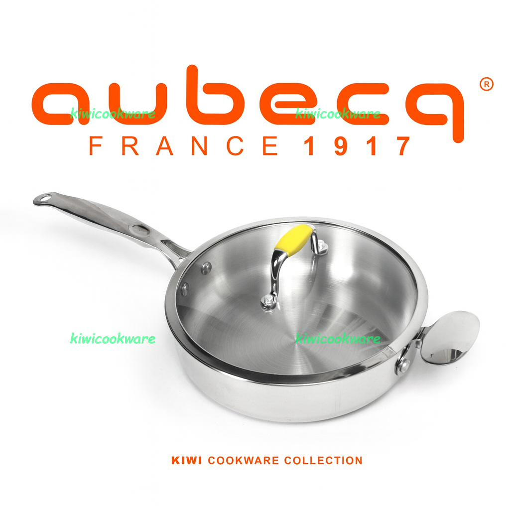 Frypan 24cm Wajan Penggorengan Frying Pan Stainless Steel Premium Ekspor Brand A - foto 2