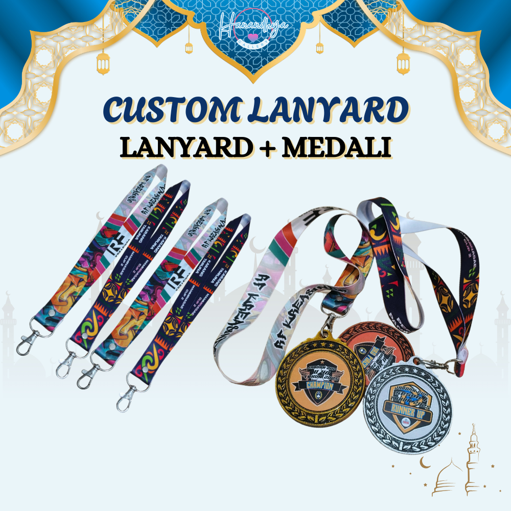 Jual Medali Resin Custom Tali Lanyard FREE Design Sticker Medali Dan ...