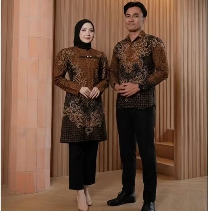 Batik Pasangan Couple Motif Naomi A