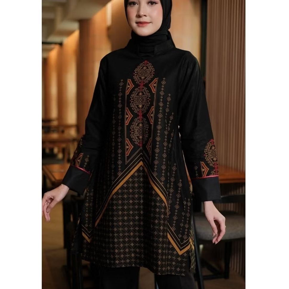 Batik Pasangan Couple Motif Janavi Atasan Batik 4