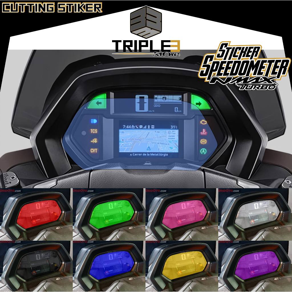 Jual STIKER ANTIGORES SPEEDOMETER NMAX TURBO/STIKER MOTOR/STICKER ...