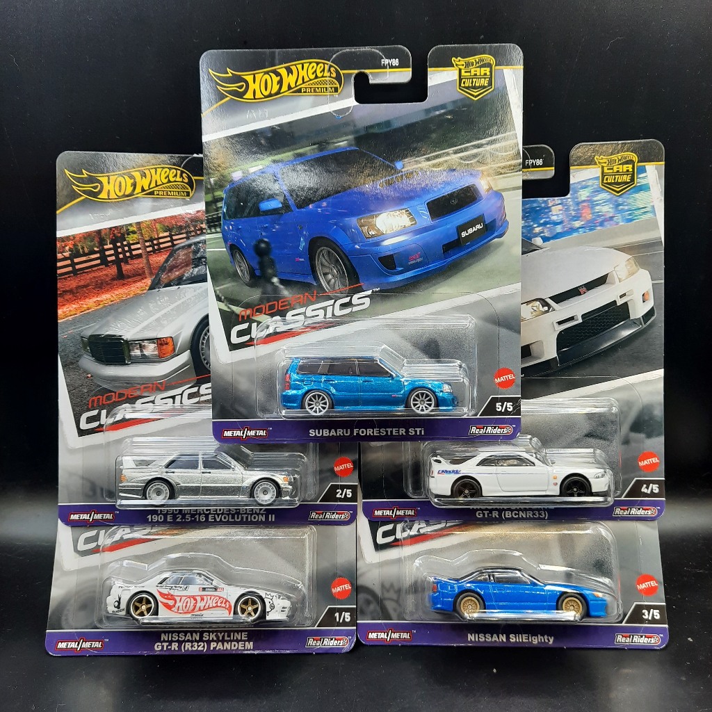 Jual Hot Wheels Modern Classics 2024 Set Card Kerut, Nissan Skyline GT ...