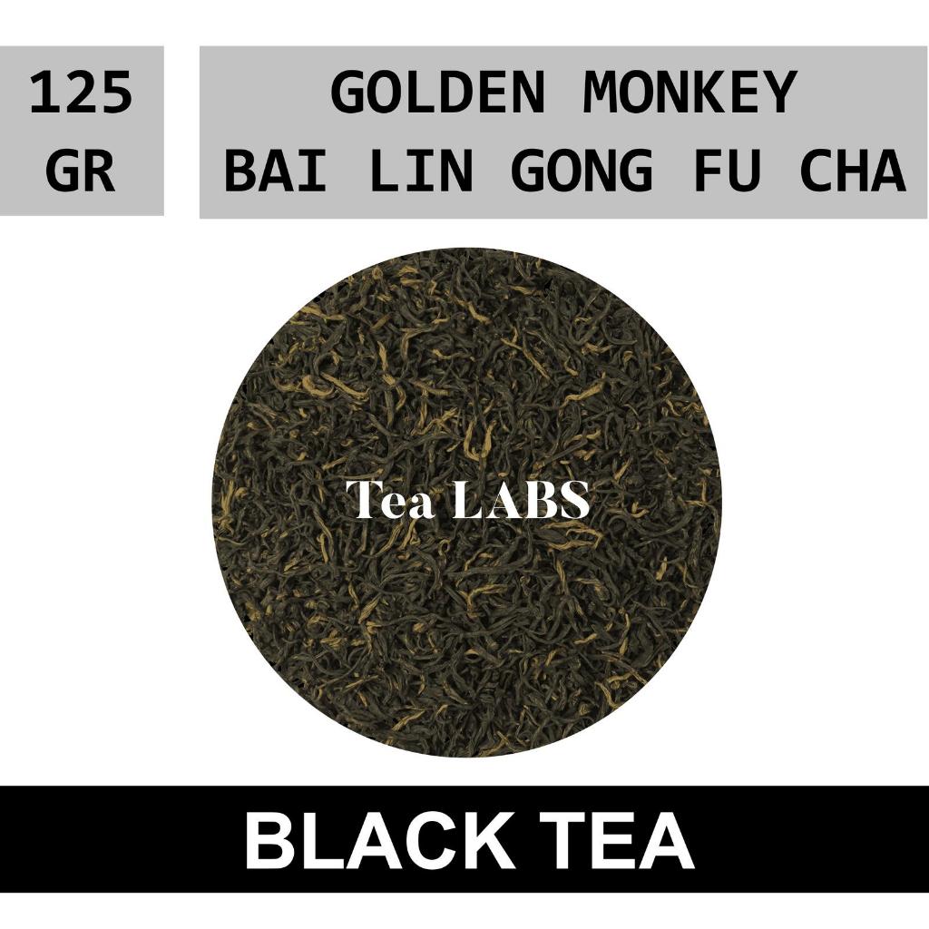 Jual Golden Monkey Black Tea / Bai Lin Gong Fu Cha / Premium Chinese ...