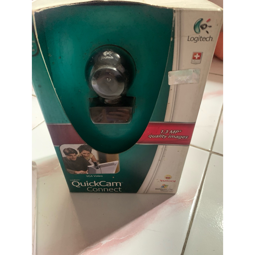 Jual Webcam Logitech QuickCam Connect 1.3MP VGA – Baru / Lawas / Rare ...