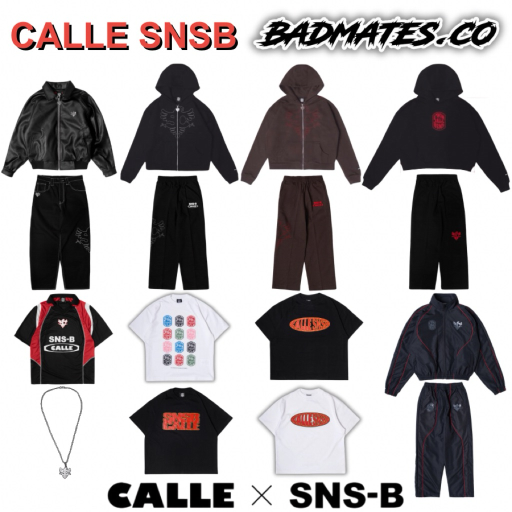 Jual Calle De Larache x SNSB/Collaboration CALLE x SNSB Zip Hoodie ...
